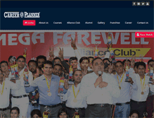 Tablet Screenshot of cpallianceclub.com